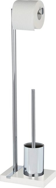 Wenko Stand WC-Garnitur Noble in Weiß - Bild 1