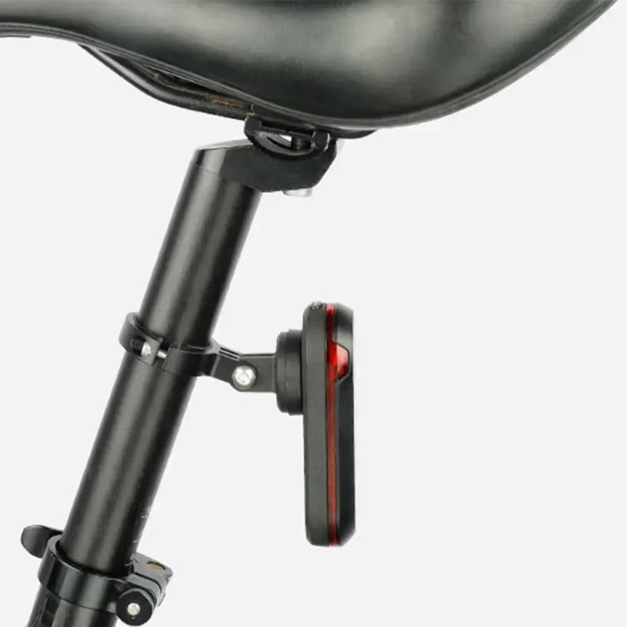 Fahrrad-Rücklicht-Halterung für Garmin Varia und GoPro-Kameras, Schwarz - Bild 3