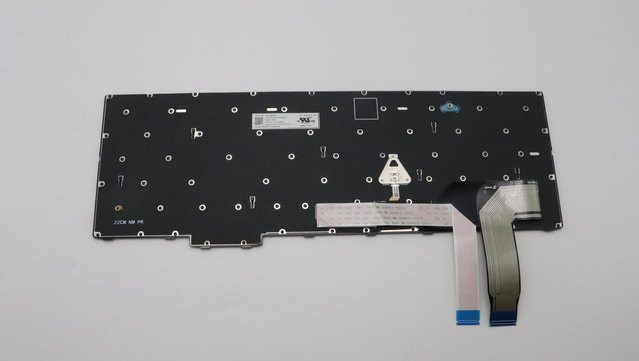 Lenovo Primax Ersatztastatur für ThinkPad L15 Gen 3, P16s Gen 1 und T16 Gen 1, hinterleuchtet, Schwarz, Deutsch (QWERTZ) - Bild 1
