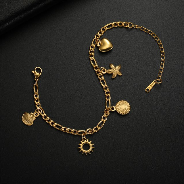 My Shape Trend Armband, Muschel Seestern, Edelstahl, Damen - Bild 1