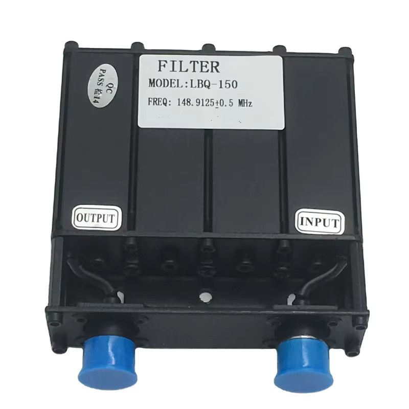 VHF-Filterhohlraum 137–180 MHz und 136–174 MHz mit einer Bandbreite von 0,8 bis 4 MHz, SMA-Buchse und N-Buchse, Schwarz - Bild 2