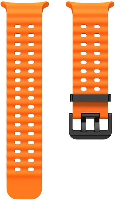 Samsung Galaxy Watch Ultra Armband, Silikon, Orange, Unisex - Bild 1
