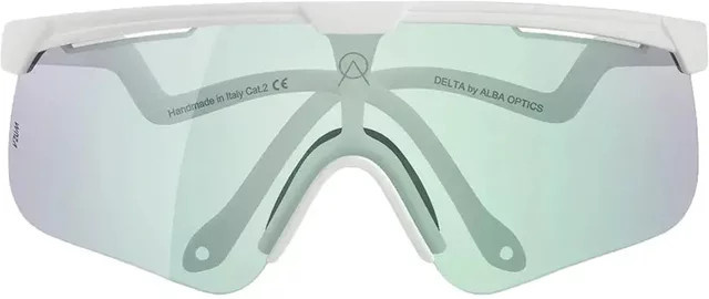 Alba Optics Delta Lens Beetle Sonnenbrille, randlos, weiß, Unisex - Bild 1