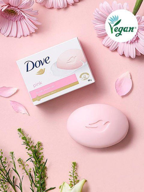 Dove Pink Beauty Seife, 90g, 10 Stück - Bild 1