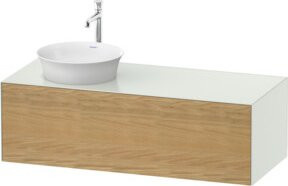Duravit Waschtischunterschrank White Tulip in Weiß, Breite: 130 cm, Tiefe: 55 cm, Höhe: 40,8 cm - Bild 1