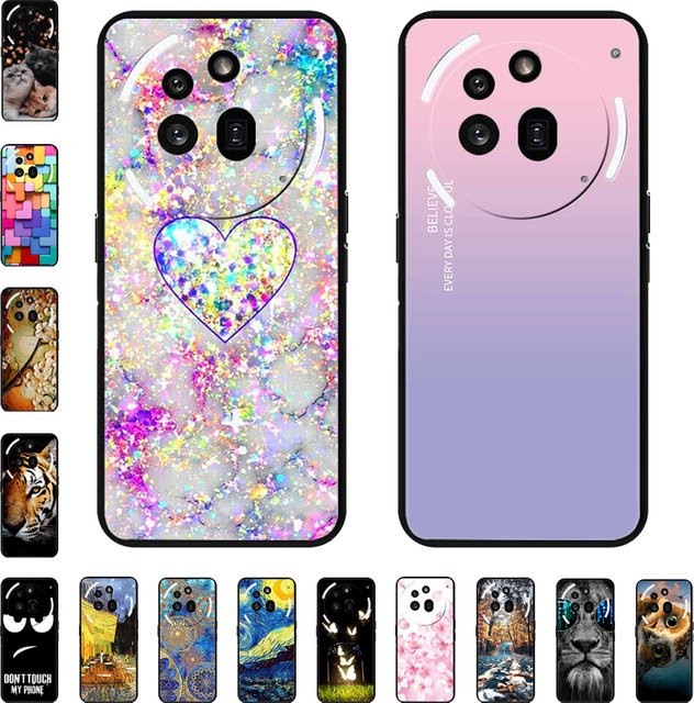 Silikon Schutzhülle für Nothing Phone (3a) Pro in Schwarz - Bild 1