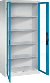 C+P Werkzeugschrank Acurado 7035/5012 mit Türen und Schloss, B/T/H: 195,0 x 93,0 x 40,0 cm - Bild 1