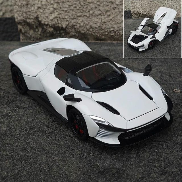 Linyi toy car Daytona Sp3 Supercar, Spielzeugauto, Metall, 1:22, ab 14 Jahre - Bild 1