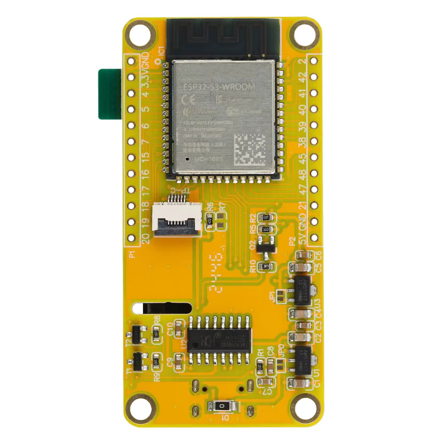ESP32-S3 LVGL Entwicklungsplatine mit 1,9 Zoll TFT-LCD-Display, 6 MB Flash, WiFi und Bluetooth, USB-C Anschluss - Bild 2
