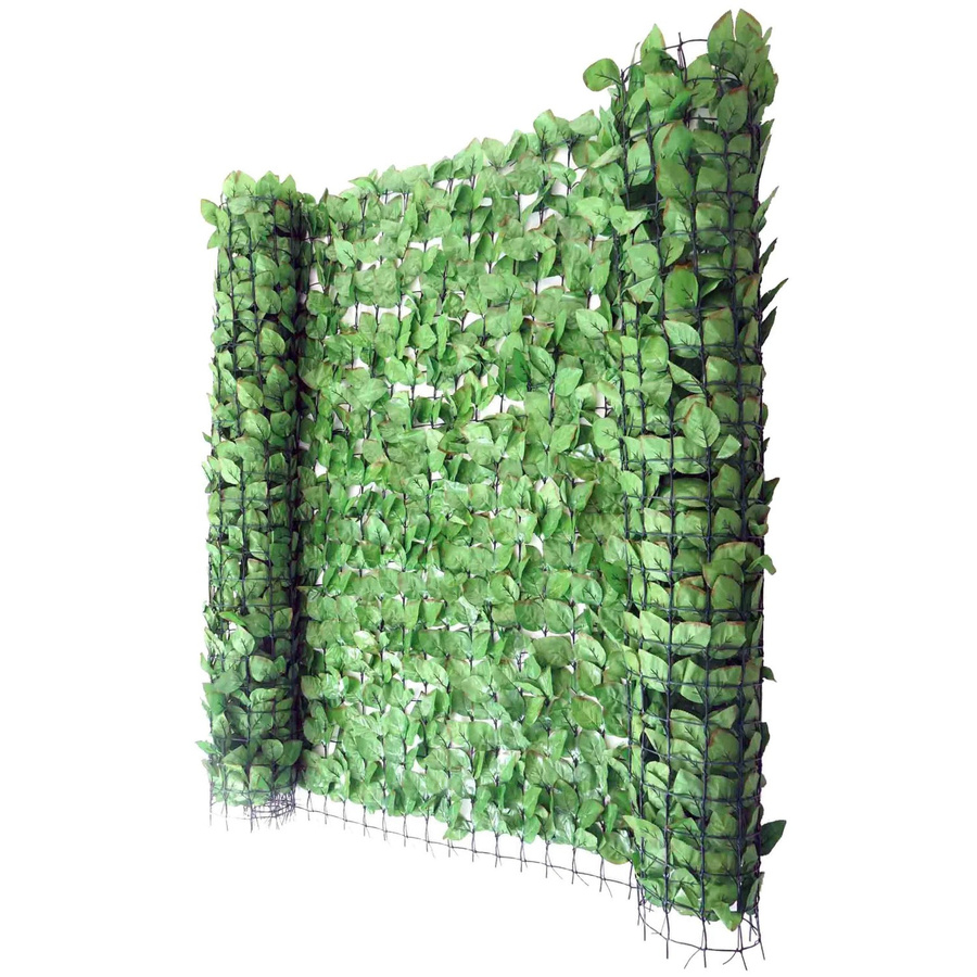 MCW Sichtschutz künstliche Hecke grün, blickdicht, Breite: 500 cm, Höhe: 100 cm - Bild 2