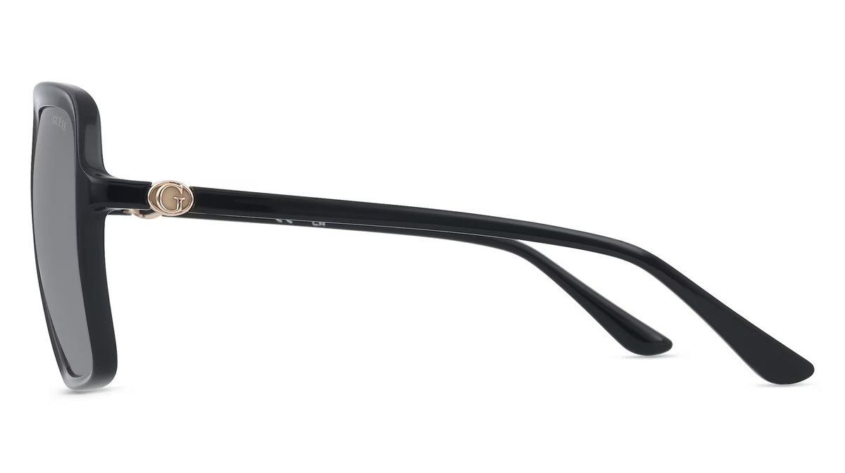 Guess GU00280 Sonnenbrille, Vollrand, Quadratisch, Kunststoff, Schwarz, Damen - Bild 2