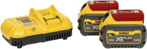 DEWALT XR FLEXVOLT Akku Starterkit DCB118T2 mit 2x 54V 2Ah Akkus in Gelb und Schwarz - Bild 2