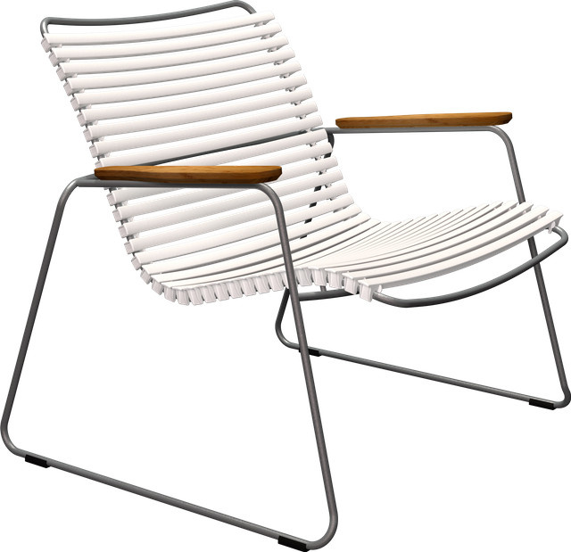HOUE Click Roomy Lounge Chair mit Armlehnen in Weiß - Bild 1