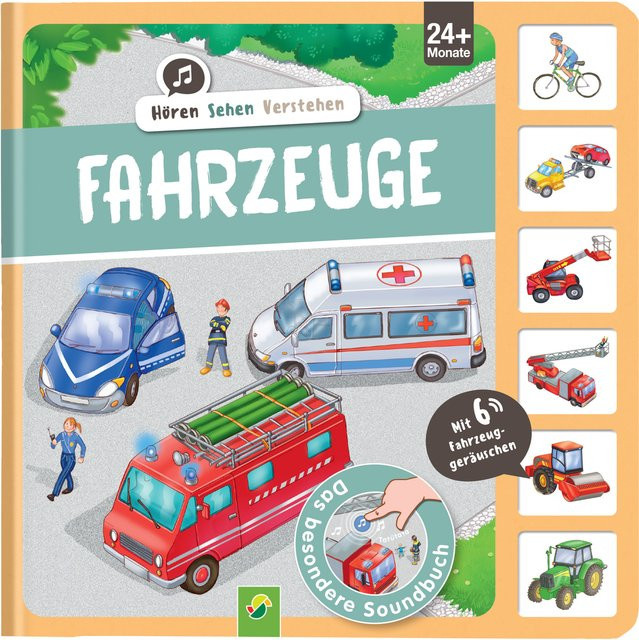 HörenSehenVerstehen Soundbuch Fahrzeuge, ab 18 Monaten, bunt/mehrfarbig - Bild 1