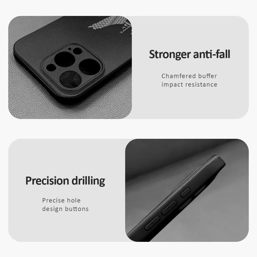 Handyhülle Call of Duty Style für Apple iPhone 17, 16 und 15 ProMax in Schwarz mit Satin-Glanz-Finish - Bild 3