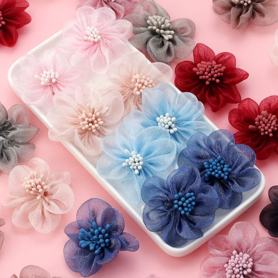 Organya-Blume, bunt, mit Staubgefäßen - Bild 3