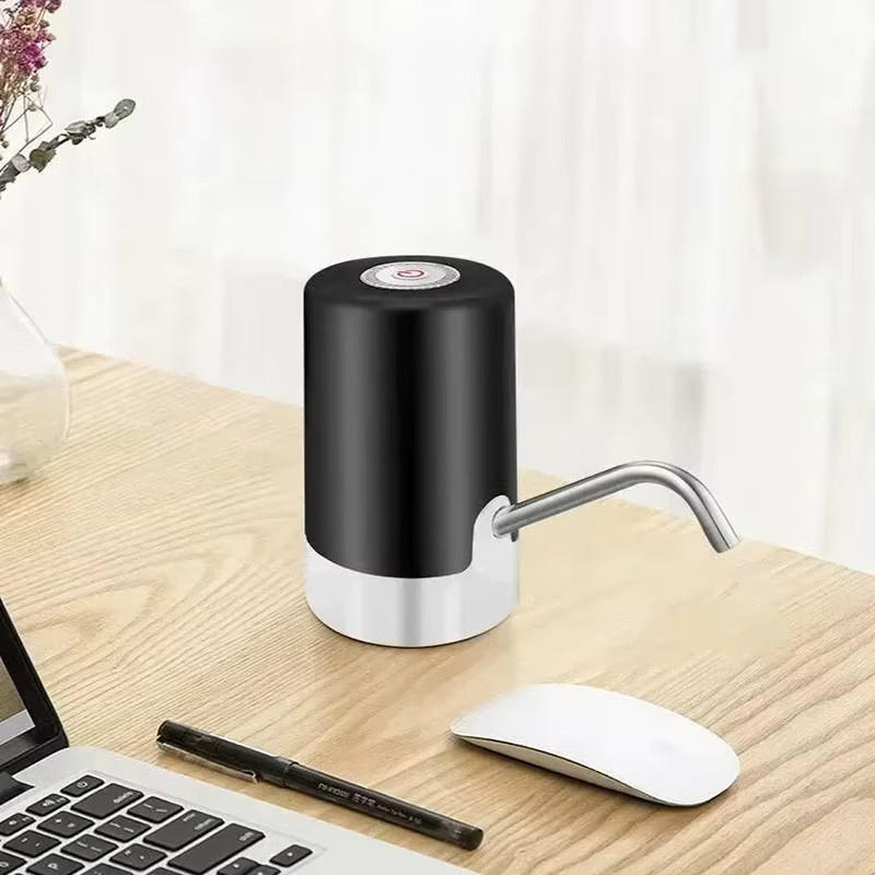 NOCCLILI Automatischer elektrischer Wasserspender für Gallonenflaschen, USB-betriebene Trinkwasserpumpe in Schwarz - Bild 2