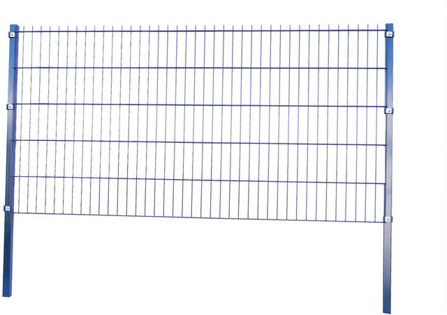Green Yard Living Doppelstabmattenzaun Komplett-Set aus Stahl in Anthrazit, Höhe: 103 cm, Länge: 10 m - Bild 1