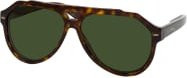 Dolce&Gabbana DG 4452 Sonnenbrille Aviator, Herren, Vollrand, Kunststoff, braun grün - Bild 1