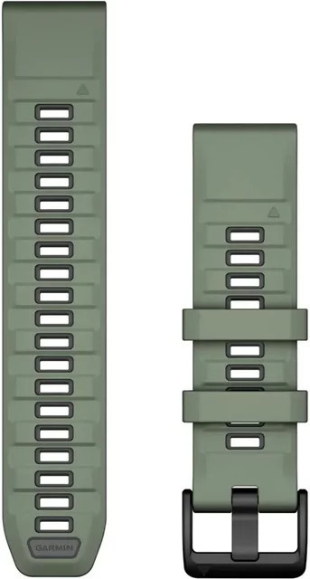 Garmin Uhrenarmband QuickFit 22, Silikon, Schwarz, Unisex - Bild 1