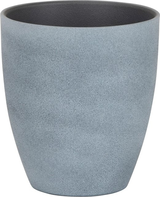 Scheurich Pflanzgefäß 620 Keramik Dark Stone Grey, Durchmesser: 13 cm, Höhe: 15 cm - Bild 1