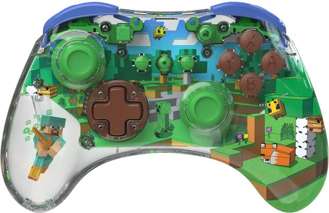 REALMz™ Wireless Controller Minecraft Forest Biome für Nintendo Switch Bluetooth Multicolour - Bild 1