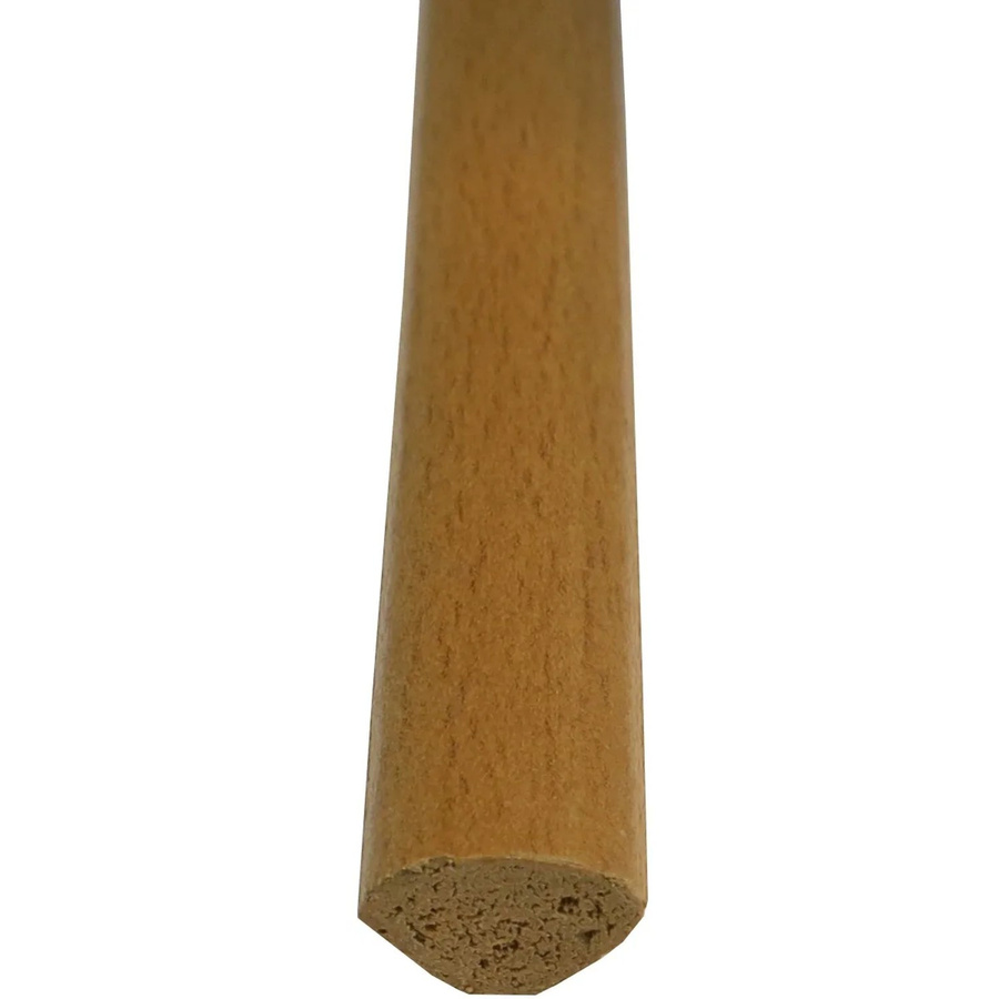 Döllken Profiles Viertelstab Esche gedämpft in Braun aus Kunststoff, Länge: 2000 mm, Durchmesser: 12 mm - Bild 2