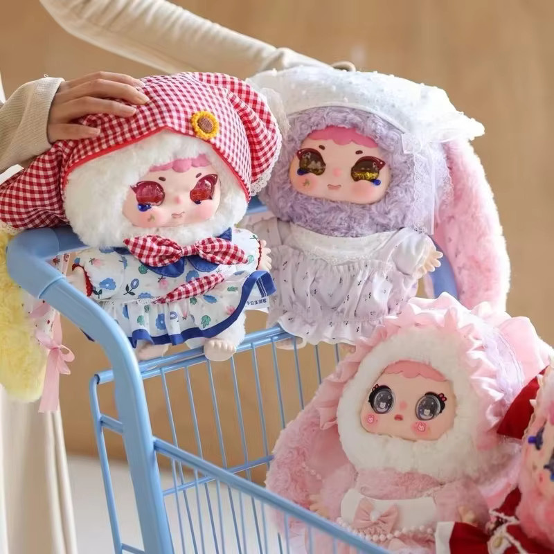 Jiimo Kleine Prinzessin Waldtraum-Serie, Kaninchen-Stoffpuppe, Plüsch-Überraschungsbox - Bild 1