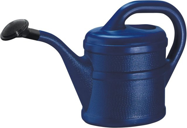Geli Gießkanne aus Kunststoff in Blau für den Garten - Bild 1