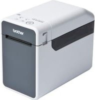 Brother TD-2130N Etikettendrucker monochrom direkt thermisch mit USB, LAN und serieller Schnittstelle in Weiß und Grau - Bild 2