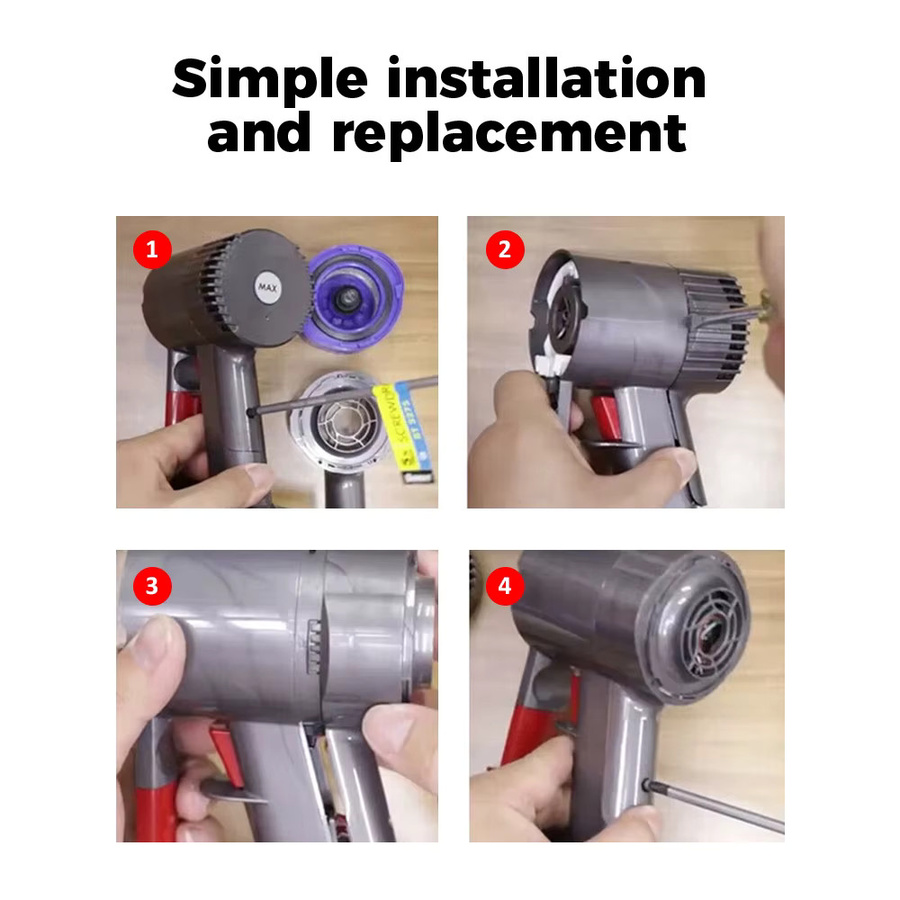 Dyson Motorgehäuse-Heckabdeckung für Staubsauger V6 DC58 DC59 DC61 DC62 DC74 - Bild 3