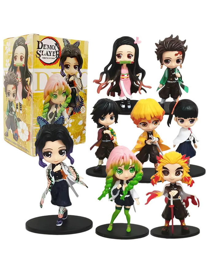 Bandai Demon Slayer Actionfiguren, 1-8 Stück, Kunststoff, Bunt / Mehrfarbig - Bild 3