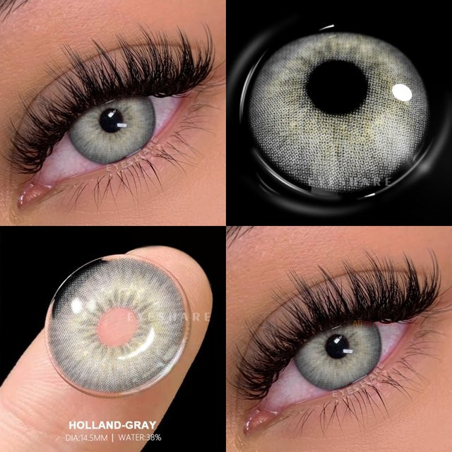 EYESHARE farbige Kontaktlinsen grau - Bild 1
