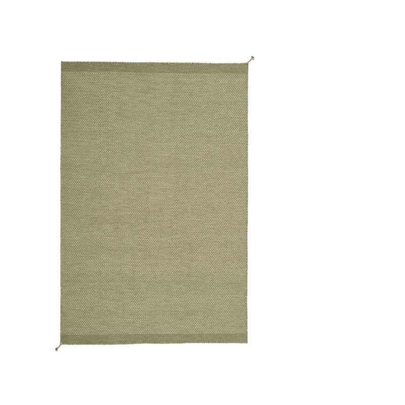 Muuto Ply Teppich aus recyceltem Polyester in Grün und Beige, rechteckig und gewebt - Bild 2