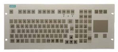 Siemens PS2 Tastatur in Weiß mit deutschem QWERTZ-Layout - Bild 1