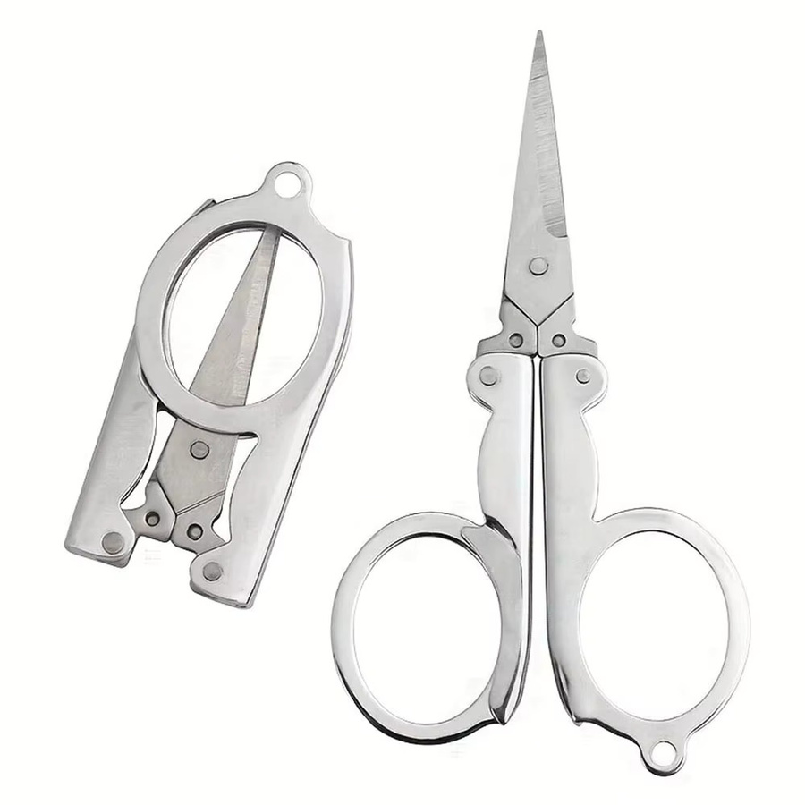 vvocci Mini-Schere in Silber für Papierarbeiten, Basteln und Schule - Bild 4