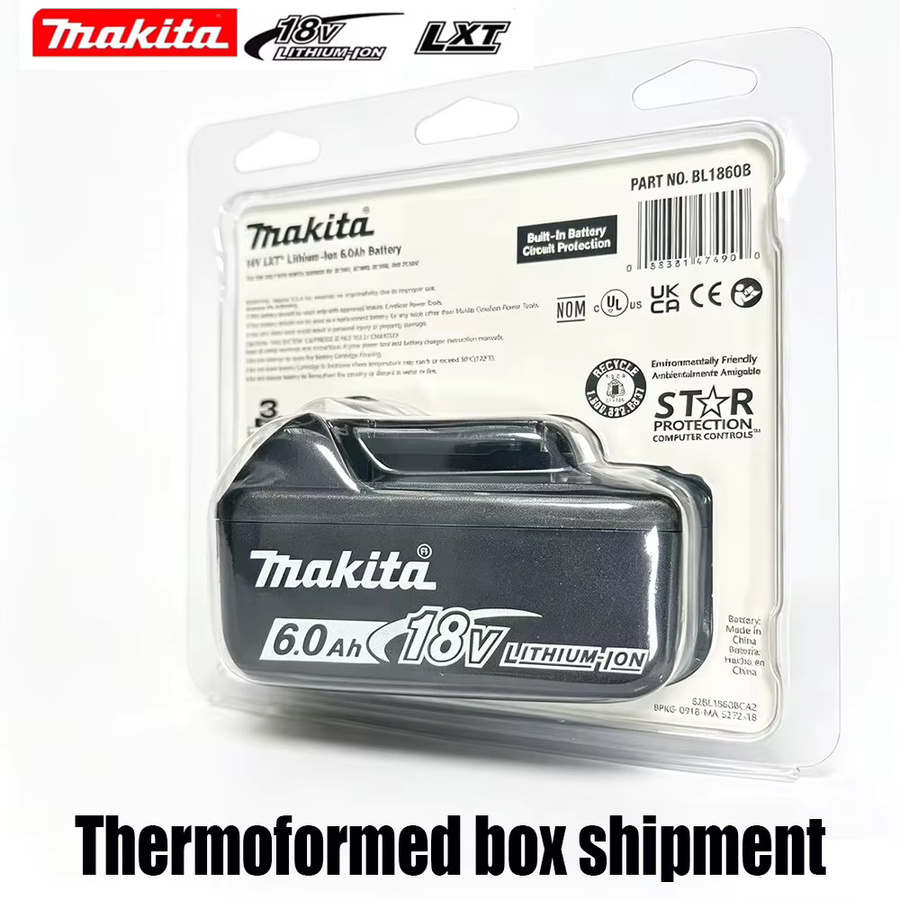 Makita 18V 6,0Ah LXT Lithium-Ionen-Akku in Schwarz für Elektrowerkzeuge - Bild 2