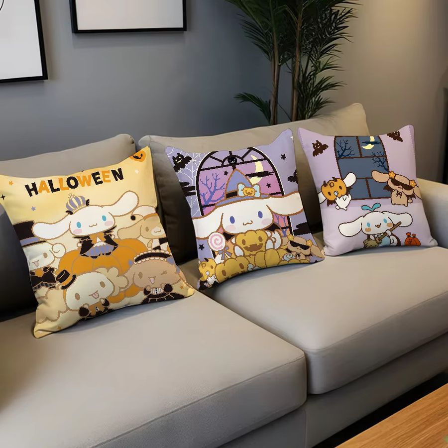 Sanrio Cinnamoroll Kissenbezug Kawaii Cartoon Dekor für Sofa und Wohnzimmer - Bild 5