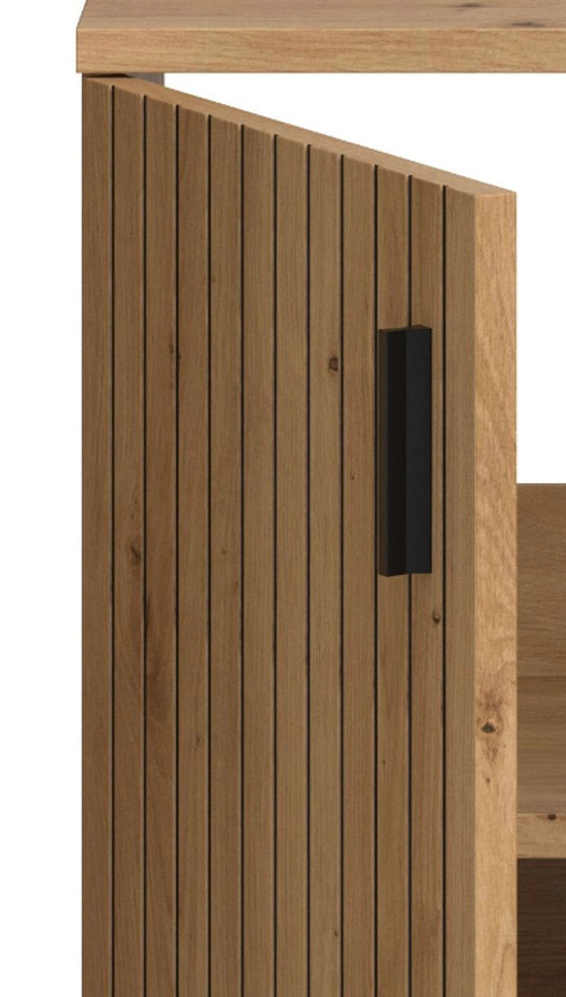 Badezimmer Hochschrank Livia in Eiche, modern, Braun, B: 60 cm, H: 192 cm - Bild 2
