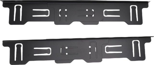 CosyHome Herdspaltabdeckung aus Edelstahl in Schwarz, verstellbar für 35-70 cm - Bild 1