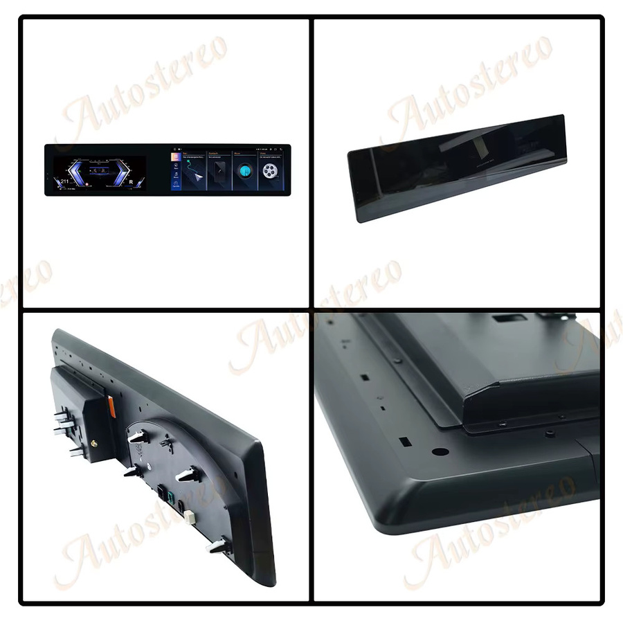 ZWNAV Dual Screen Multimedia Player mit Android 14 und CarPlay für BMW 5er M5 F10 F11 F18 CIC NBT, 25 Zoll, Schwarz mit GPS Navigation - Bild 4
