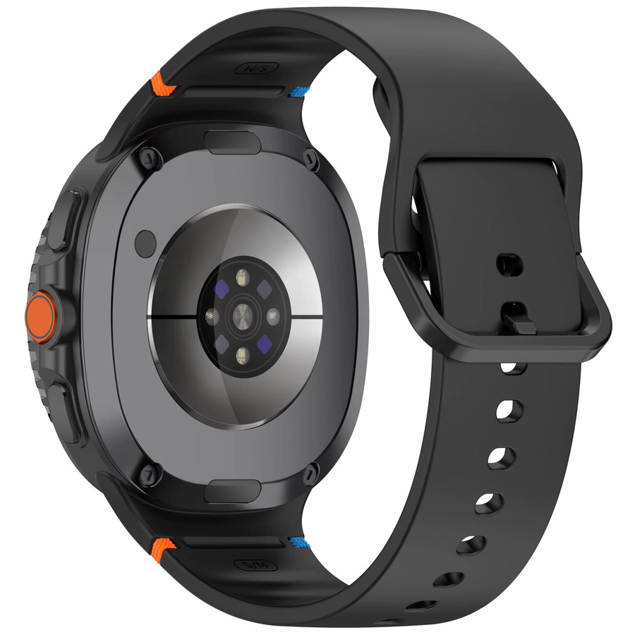 Samsung Uhrenarmband Silikon, Galaxy Watch 8 Classic LTE 46 mm, Weiß - Bild 2