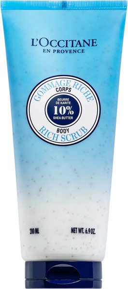 L'Occitane Shea Ultra Rich Körperpeeling, Karitébutter, Aprikosenöl, Unisex - Bild 1
