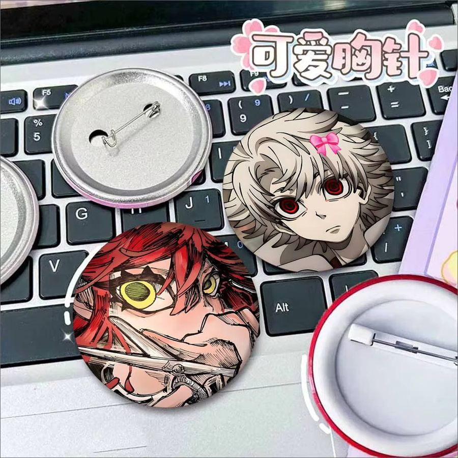 MINISO Brosche, Anime Comic Gachiakuta, Emaille, Rund - Bild 5