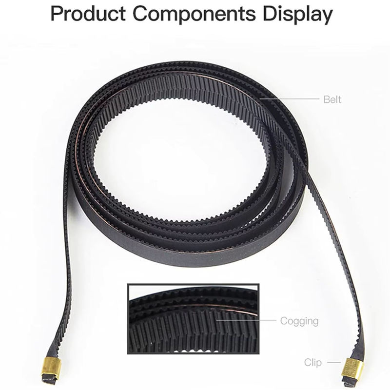 Creality Ender 3 V3 KE und SE Synchronriemen-Set für X-Achse, Y-Achse und Ringzahnriemen in Schwarz - Bild 4