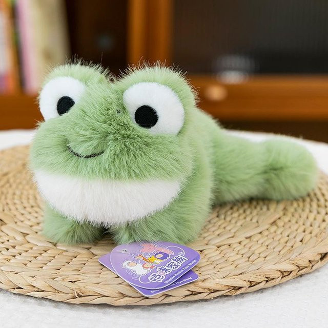 Pferd Frosch, Stofftier, 20 cm, grün - Bild 1