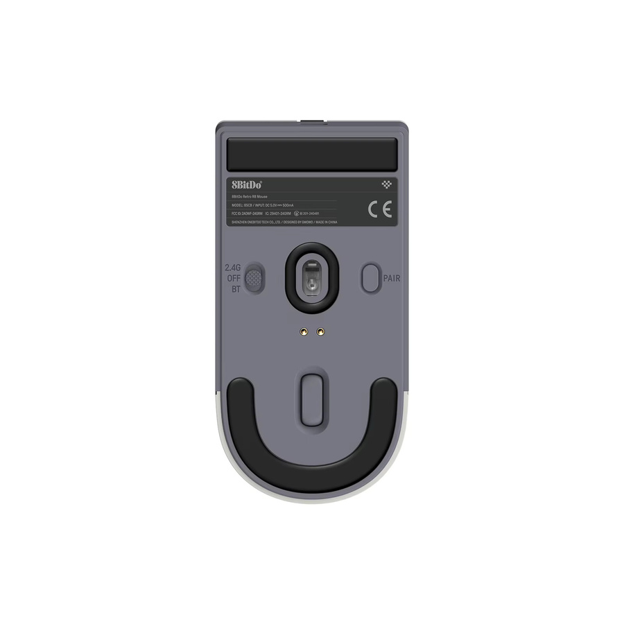 8BitDo Retro R8 Gaming-Maus mit Ladestation, kabellose Maus mit 4K-Polling-Rate und programmierbaren Tasten für PC und Xbox - Bild 1