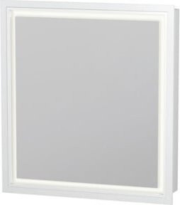 Duravit L-Cube Spanplattenschraube mit Türanschlag, Weiß, B/T/H: 65 x 15,5 x 70 cm - Bild 1