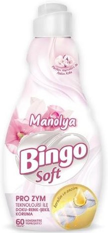 Bingo Soft Magnolie konzentrierter Weichspüler 1440 ml Pink - Bild 1