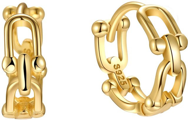 KAIYI Ohrringe, 925 Sterling Silber, Creolen, Damen - Bild 1